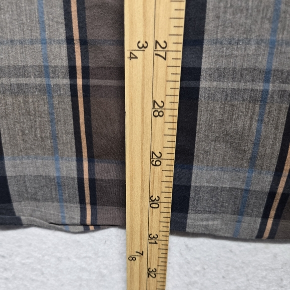 Hippy Tree Men's Short Sleeve Button Up Plaid Multicolor Shirt Sz XXL - Picture 7 of 9